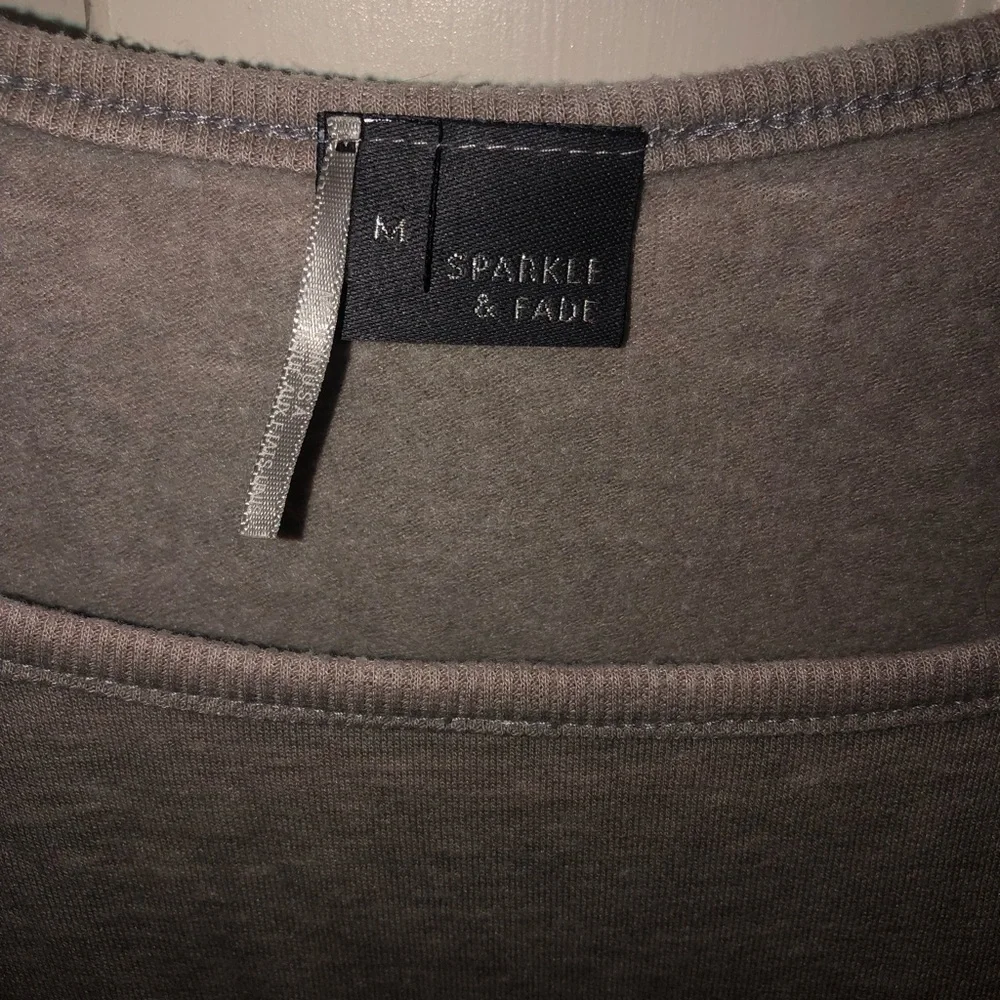 Sparkle & Fade Gray (with a hint of purple) Sweatshirt - Picture 3 of 3
